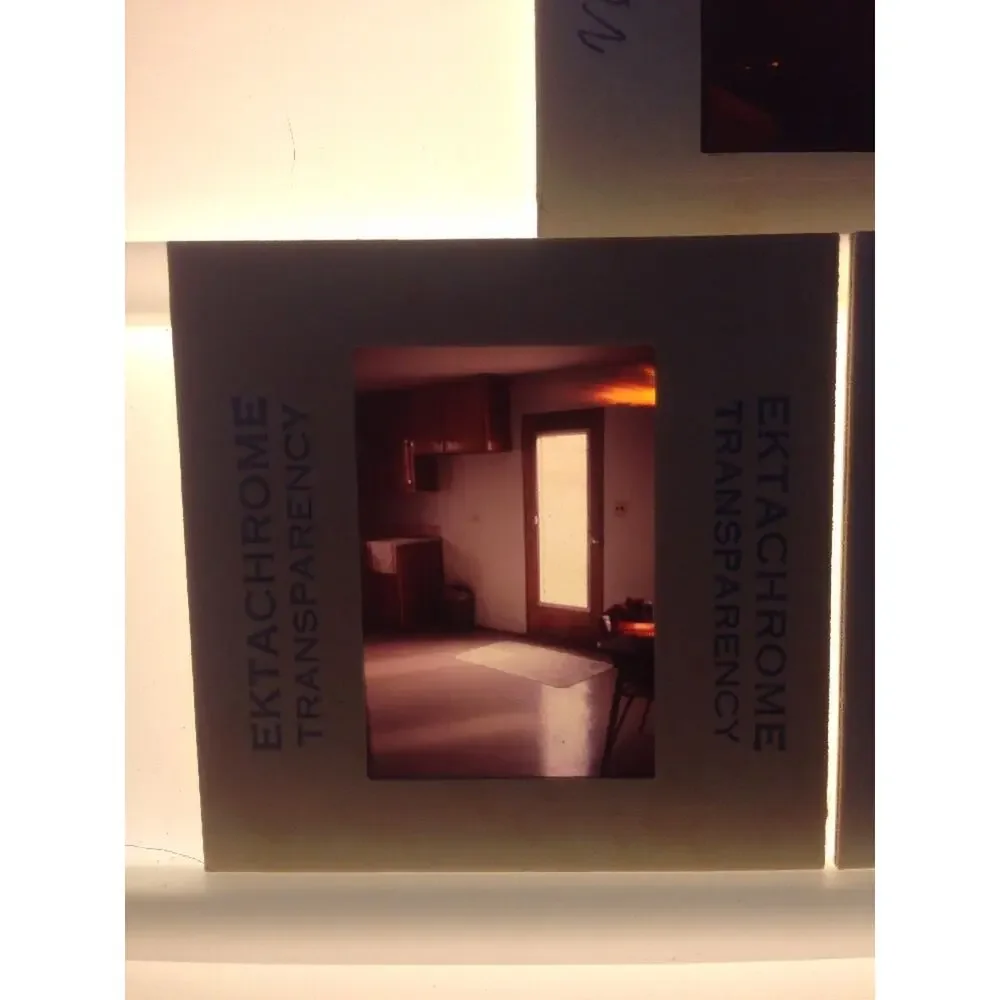 Lot of 3 Vtg 70s House Interior Architecture Ektachrome Photograph Color Slides